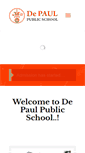 Mobile Screenshot of depaulpublicschool.com